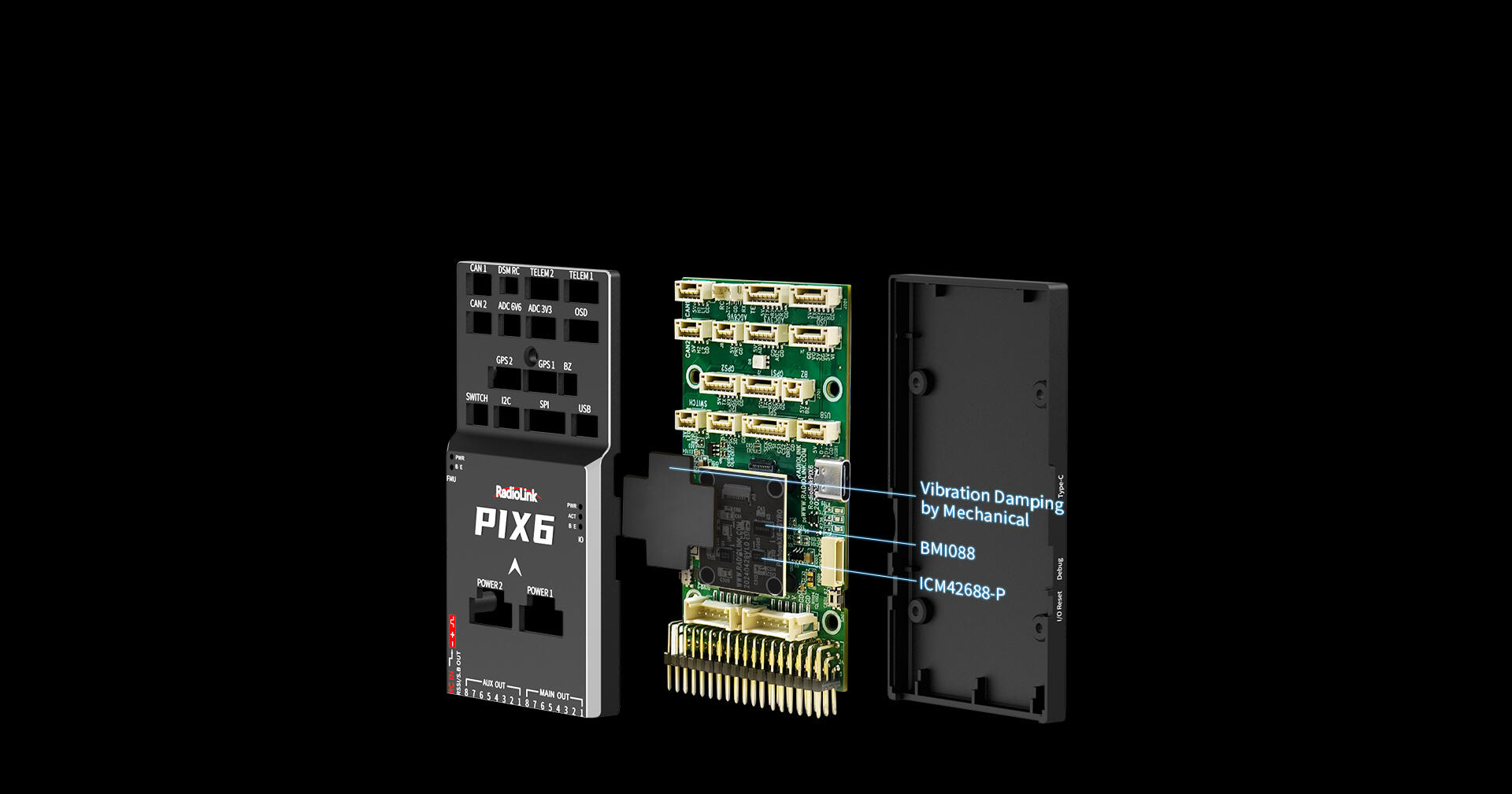 radiolink pix6 flight controller RadioLink PIX6 flight controller